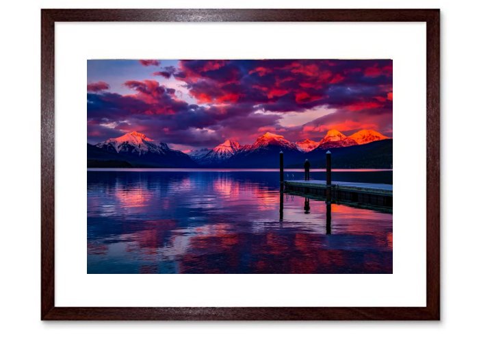 Lake Mcdonald Glacier National Park Montana Water